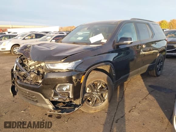 ✅ 2023 Chevrolet Traverse LT Cloth • VIN: 1GNERGKW0PJ342694 • Лот: 43638121. Опубликован ранее на IAAI с пробегом 38 617 миль. Бесплатный доступ к архиву аукционных продаж из США и подробный отчёт об истории автомобиля на DreamBid. Изображение 2.