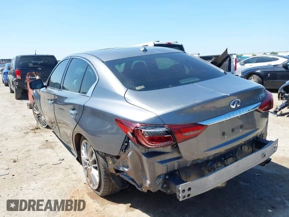 ✅ 2019 Infiniti Q50 Luxe • VIN: JN1EV7AP0KM514389 • Лот: 42082646. Опубликован ранее на IAAI с пробегом 77 339 миль. Бесплатный доступ к архиву аукционных продаж из США и подробный отчёт об истории автомобиля на DreamBid. Изображение 3.