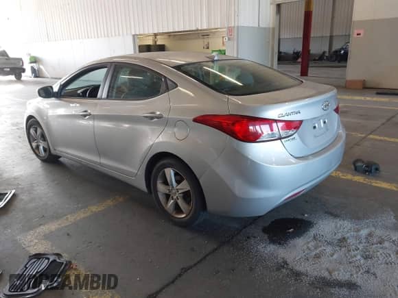 2013 Hyundai Elantra GLS with VIN 5NPDH4AEXDH344343, listed as a IAAI auction lot 43315997 with Not provided miles and . Bid and sale history available at DreamBid. Image 3.