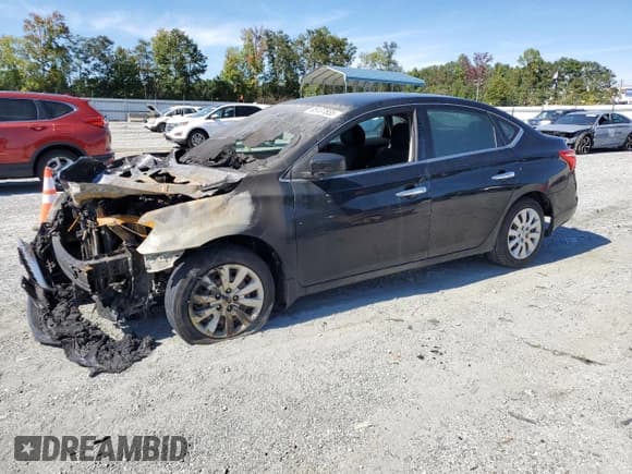 ✅ 2019 Nissan Sentra S • VIN: 3N1AB7AP6KY274091 • Lot: 85137655. Listed on Copart with Not provided. Free auction sales archive from the USA and detailed vehicle history report at DreamBid. Image 1.