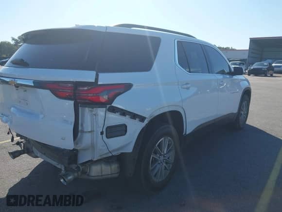 2024 Chevrolet Traverse LT Cloth с VIN 1GNESVKW6RJ130961, выставлен на аукционе IAAI как лот 43259237 с пробегом 70 638 миль миль и . История ставок и продаж доступна на DreamBid. Изображение 4.