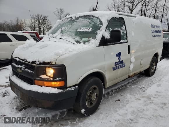 ✅ 2009 Chevrolet Express Cargo • VIN: 1GCGG25C691169214 • Lot: 82757254. Listed on Copart with 290,903 mi. Free auction sales archive from the USA and detailed vehicle history report at DreamBid. Image 1.