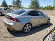 ✅ 2016 Lexus IS 350 • VIN: JTHBE1D24G5027046 • Lot: 60309685. Listed on Copart with 66,881 mi. Free auction sales archive from the USA and detailed vehicle history report at DreamBid. Image 3.