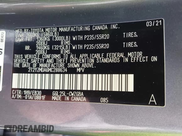 ✅ 2021 Lexus RX 350 F Sport • VIN: 2T2YZMDA6MC288634 • Lot: 43487942. Wystawiony na IAAI z przebiegiem 68 641 mil. Bezpłatny archiwum sprzedaży aukcyjnych z USA i szczegółowy raport historii pojazdu na DreamBid. Zdjęcie 9.