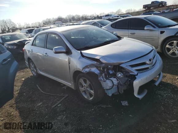 ✅ 2012 Toyota Corolla LE • VIN: 5YFBU4EE2CP066651 • Lot: 92946855. Listed on Copart with 100,070 mi. Free auction sales archive from the USA and detailed vehicle history report at DreamBid. Image 4.