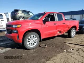 ✅ 2019 Chevrolet Silverado 1500 Custom • VIN: 1GCRYBEH5KZ312341 • Lot: 49052825. Wystawiony na Copart z przebiegiem 33 710 mil. Bezpłatny archiwum sprzedaży aukcyjnych z USA i szczegółowy raport historii pojazdu na DreamBid. Zdjęcie 1.