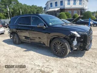 ✅ 2024 Hyundai Palisade Calligraphy • VIN: KM8R7DGE2RU775171 • Лот: 64803714. Опубликован ранее на Copart с пробегом 3 048 миль. Бесплатный доступ к архиву аукционных продаж из США и подробный отчёт об истории автомобиля на DreamBid. Изображение 4.