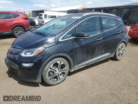 ✅ 2017 Chevrolet Bolt EV Premier • VIN: 1G1FX6S0XH4166030 • Lot: 53629985. Wystawiony na Copart z przebiegiem 38 237 mil. Bezpłatny archiwum sprzedaży aukcyjnych z USA i szczegółowy raport historii pojazdu na DreamBid. Zdjęcie 1.