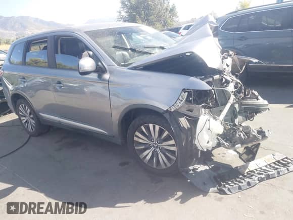 2019 Mitsubishi Outlander ES z VIN JA4AZ3A3XKZ021676, wystawiony jako IAAI lot #43196948 z przebiegiem Nie podano mil oraz . Historia ofert i sprzedaży dostępna na DreamBid. Obrazek 1.