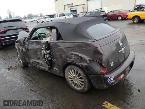 ✅ 2005 Chrysler PT Cruiser GT • VIN: 3C3AY75S25T700651 • Lot: 84093534. Listed on Copart with Not provided. Free auction sales archive from the USA and detailed vehicle history report at DreamBid. Image 2.