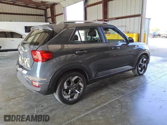 2023 Hyundai Venue SEL with VIN KMHRC8A36PU249651, listed as a Copart auction lot 76132964 with 37,492 mi miles and Clean title. Bid and sale history available at DreamBid. Image 3.