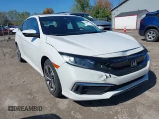 ✅ 2020 Honda Civic LX • VIN: 2HGFC2F61LH543593 • Lot: 43304576. Listed on IAAI with 46,544 mi. Free auction sales archive from the USA and detailed vehicle history report at DreamBid. Image 1.