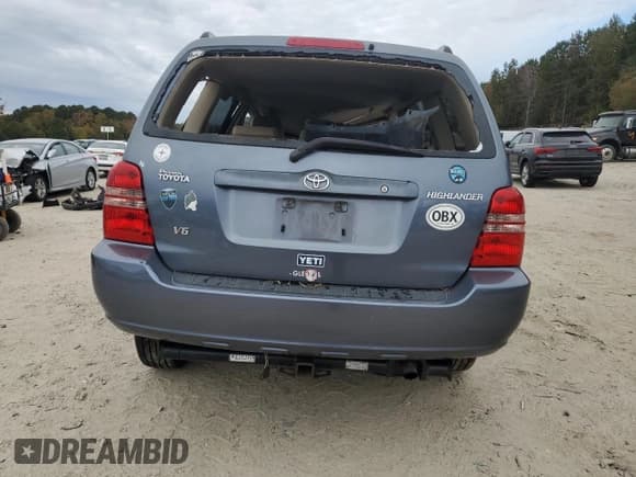 ✅ 2003 Toyota Highlander • VIN: JTEGF21A030121305 • Lot: 90042735. Wystawiony na Copart z przebiegiem Nie podano. Bezpłatny archiwum sprzedaży aukcyjnych z USA i szczegółowy raport historii pojazdu na DreamBid. Zdjęcie 6.