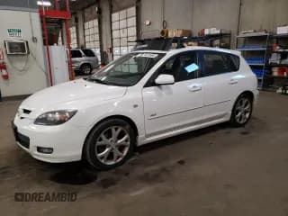 ✅ 2008 Mazda 3 S GT • VIN: JM1BK343481172515 • Lot: 78218584. Listed on Copart with 132,344 mi. Free auction sales archive from the USA and detailed vehicle history report at DreamBid. Image 1.