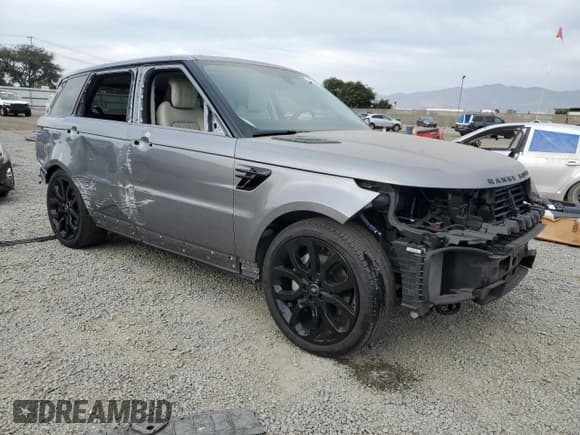 ✅ 2022 Land Rover Range Rover Sport HSE Silver Edition • VIN: SALWR2SU9NA208707 • Lot: 70307355. Listed on Copart with 23,126 mi. Free auction sales archive from the USA and detailed vehicle history report at DreamBid. Image 4.