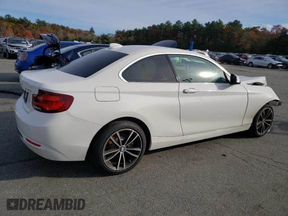 ✅ 2020 BMW 2 Series 230i xDrive • VIN: WBA2J3C02L7D85978 • Lot: 75783873. Listed on Copart with 36,270 mi. Free auction sales archive from the USA and detailed vehicle history report at DreamBid. Image 3.