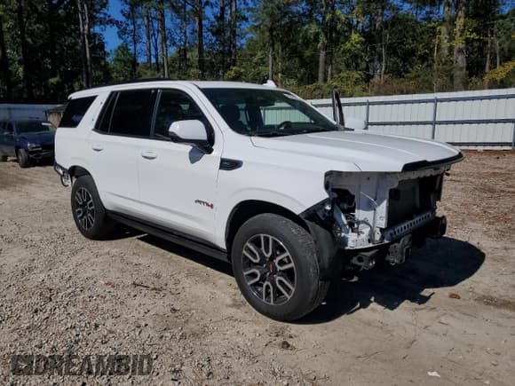 ✅ 2021 GMC Yukon AT4 • VIN: 1GKS2CKD7MR351174 • Lot: 82259975. Listed on Copart with 102,613 mi. Free auction sales archive from the USA and detailed vehicle history report at DreamBid. Image 4.