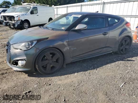 ✅ 2015 Hyundai Veloster Turbo R-Spec • VIN: KMHTC6AE6FU216997 • Lot: 82205865. Listed on Copart with 181,550 mi. Free auction sales archive from the USA and detailed vehicle history report at DreamBid. Image 1.