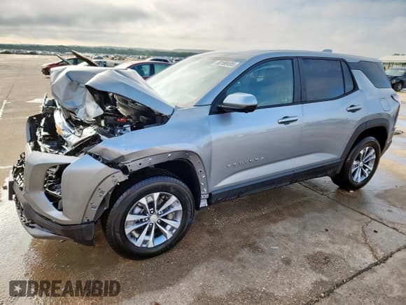 ✅ 2025 Chevrolet Equinox FWD LT • VIN: 3GNAXHEG4SL138125 • Lot: 58180495. Wystawiony na Copart z przebiegiem 2 801 mil. Bezpłatny archiwum sprzedaży aukcyjnych z USA i szczegółowy raport historii pojazdu na DreamBid. Zdjęcie 1.