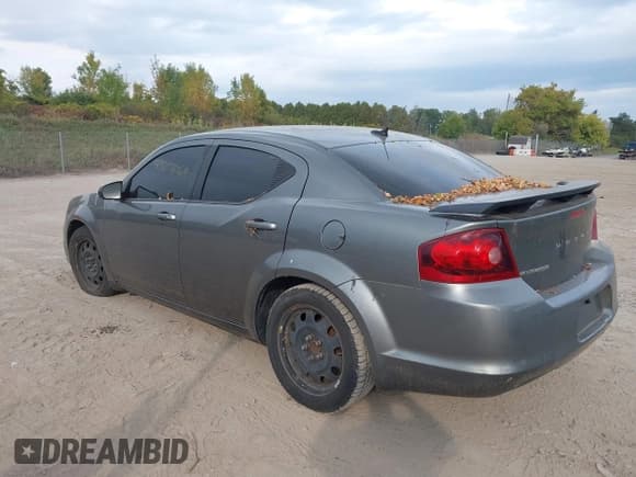 ✅ 2013 Dodge Avenger SE • VIN: 1C3CDZAB6DN594287 • Lot: 43278069. Listed on IAAI with 145,284 mi. Free auction sales archive from the USA and detailed vehicle history report at DreamBid. Image 3.