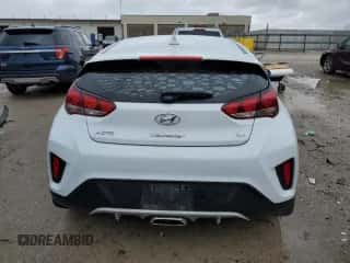 2019 Hyundai Veloster 2.0 z VIN KMHTG6AF4KU008804, wystawiony jako Copart lot #47407425 z przebiegiem 135 729 mil mil oraz Szkoda całkowita • Salvage title. Historia ofert i sprzedaży dostępna na DreamBid. Obrazek 6.