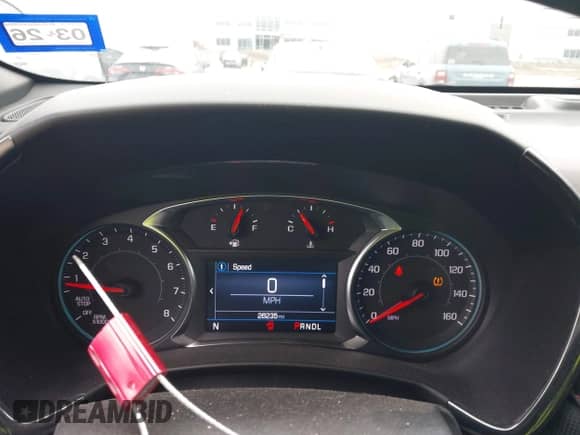 2024 Chevrolet Equinox RS with VIN 3GNAXMEG5RS112223, listed as a IAAI auction lot 43103626 with 26,235 mi miles and . Bid and sale history available at DreamBid. Image 7.