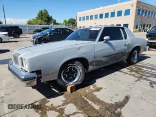 ✅ 1978 Oldsmobile Cutlass • VIN: 3R47F8M582039 • Lot: 80733535. Listed on Copart with 23,625 mi. Free auction sales archive from the USA and detailed vehicle history report at DreamBid. Image 1.