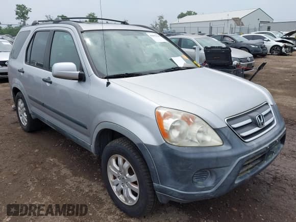 ✅ 2005 Honda CR-V EX • VIN: JHLRD77815C032108 • Lot: 42502120. Listed on IAAI with 190,920 mi. Free auction sales archive from the USA and detailed vehicle history report at DreamBid. Image 1.
