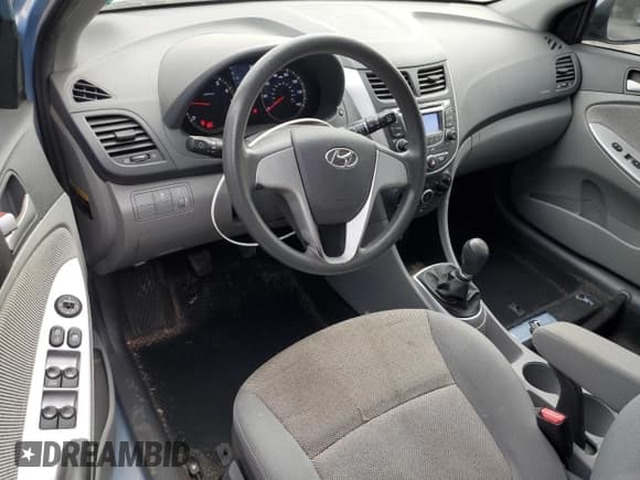 ✅ 2013 Hyundai Accent GS • VIN: KMHCT5AE7DU087630 • Lot: 77347854. Listed on Copart with 54,413 mi. Free auction sales archive from the USA and detailed vehicle history report at DreamBid. Image 8.