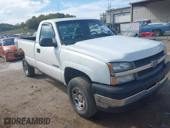 2003 Chevrolet Silverado 2500HD Work Truck с VIN 1GCHK24U63E114372, выставлен на аукционе IAAI как лот 43215704 с пробегом 326 621 миль миль и . История ставок и продаж доступна на DreamBid. Изображение 1.