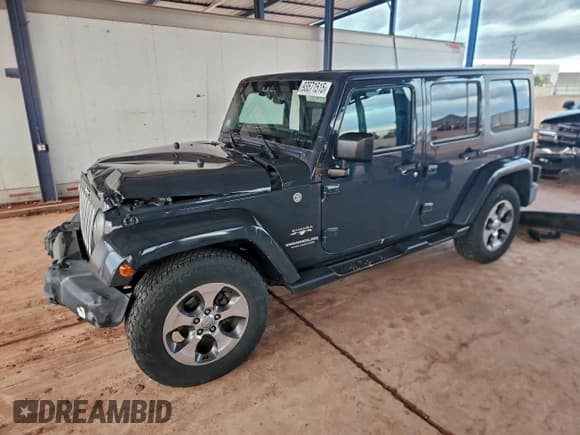 ✅ 2017 Jeep Wrangler Unlimited Sahara • VIN: 1C4BJWEG7HL515781 • Lot: 93571515. Listed on Copart with 102,446 mi. Free auction sales archive from the USA and detailed vehicle history report at DreamBid. Image 1.