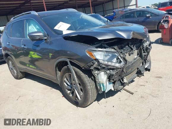 ✅ 2016 Nissan Rogue S • VIN: KNMAT2MV5GP685658 • Лот: 43461623. Опубликован ранее на IAAI с пробегом 125 071 миль. Бесплатный доступ к архиву аукционных продаж из США и подробный отчёт об истории автомобиля на DreamBid. Изображение 1.