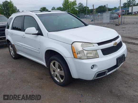 ✅ 2008 Chevrolet Equinox Sport • VIN: 2CNDL537186039676 • Лот: 42361143. Опубликован ранее на IAAI с пробегом 212 944 миль. Бесплатный доступ к архиву аукционных продаж из США и подробный отчёт об истории автомобиля на DreamBid. Изображение 1.