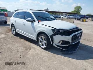 ✅ 2021 Audi Q7 Premium • VIN: WA1AJAF71MD033559 • Lot: 43326225. Listed on IAAI with 73,234 mi. Free auction sales archive from the USA and detailed vehicle history report at DreamBid. Image 1.