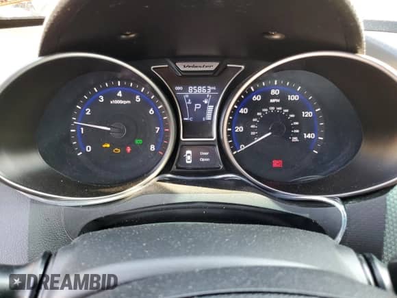 2015 Hyundai Veloster Turbo z VIN KMHTC6AE9FU238590, wystawiony jako Copart lot #58844924 z przebiegiem 85 863 mil mil oraz Szkoda całkowita • Salvage title. Historia ofert i sprzedaży dostępna na DreamBid. Obrazek 9.