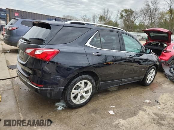 ✅ 2020 Chevrolet Equinox Premier • VIN: 2GNAXNEV8L6179022 • Lot: 91294675. Wystawiony na Copart z przebiegiem 149 086 mil. Bezpłatny archiwum sprzedaży aukcyjnych z USA i szczegółowy raport historii pojazdu na DreamBid. Zdjęcie 3.