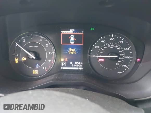 2019 Subaru Impreza Premium с VIN 4S3GTAD62K3735512, выставлен на аукционе IAAI как лот 43313720 с пробегом 81 450 миль миль и . История ставок и продаж доступна на DreamBid. Изображение 7.