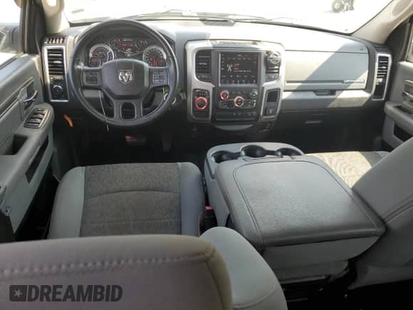 2019 Ram 1500 Big Horn with VIN 1C6RR6TT6KS653839, listed as a Copart auction lot 66578315 with 91,775 mi miles and Salvage title. Bid and sale history available at DreamBid. Image 8.