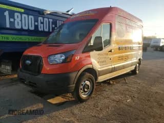 ✅ 2024 Ford Transit Cargo • VIN: 1FTBR1X87RKA01888 • Lot: 48163705. Listed on Copart with Not provided. Free auction sales archive from the USA and detailed vehicle history report at DreamBid. Image 1.