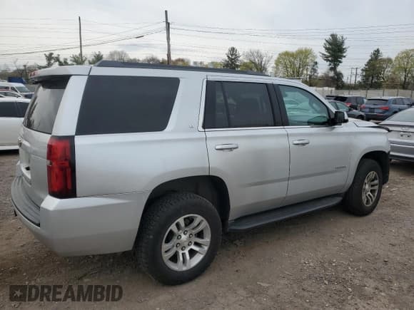 ✅ 2020 Chevrolet Tahoe LT • VIN: 1GNSKBKC1LR143522 • Lot: 53720025. Listed on Copart with Not provided. Free auction sales archive from the USA and detailed vehicle history report at DreamBid. Image 3.