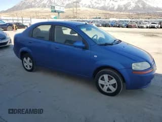 ✅ 2006 Chevrolet Aveo LS • VIN: KL1TD56696B678700 • Lot: 47414765. Wystawiony na Copart z przebiegiem 146 095 mil. Bezpłatny archiwum sprzedaży aukcyjnych z USA i szczegółowy raport historii pojazdu na DreamBid. Zdjęcie 4.