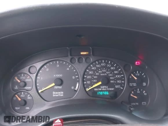 ✅ 1999 Oldsmobile Bravada • VIN: 1GHDT13W0X2712225 • Lot: 41550117. Listed on IAAI with 170,706 mi. Free auction sales archive from the USA and detailed vehicle history report at DreamBid. Image 7.