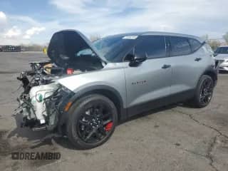 2024 Chevrolet Blazer LT with VIN 3GNKBCR41RS216835, listed as a Copart auction lot 71494745 with 20,801 mi miles and Salvage title. Bid and sale history available at DreamBid. Image 1.