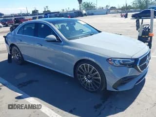 ✅ 2025 Mercedes-Benz E 350 • VIN: W1KLF4GBXSA167317 • Lot: 43454036. Listed on IAAI with 288 mi. Free auction sales archive from the USA and detailed vehicle history report at DreamBid. Image 1.