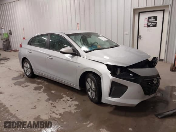 ✅ 2017 Hyundai Ioniq Blue • VIN: KMHC65LCXHU057496 • Lot: 43586853. Listed on IAAI with 42,659 mi. Free auction sales archive from the USA and detailed vehicle history report at DreamBid. Image 1.