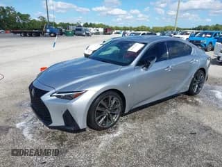 ✅ 2023 Lexus IS 350 F Sport • VIN: JTHGZ1B28P5059768 • Lot: 43593122. Listed on IAAI with 36,422 mi. Free auction sales archive from the USA and detailed vehicle history report at DreamBid. Image 2.