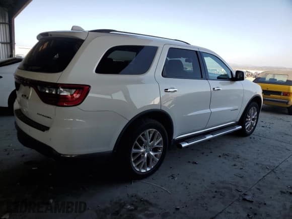 ✅ 2014 Dodge Durango Citadel • VIN: 1C4RDJEG0EC366800 • Lot: 84278005. Listed on Copart with 165,707 mi. Free auction sales archive from the USA and detailed vehicle history report at DreamBid. Image 3.