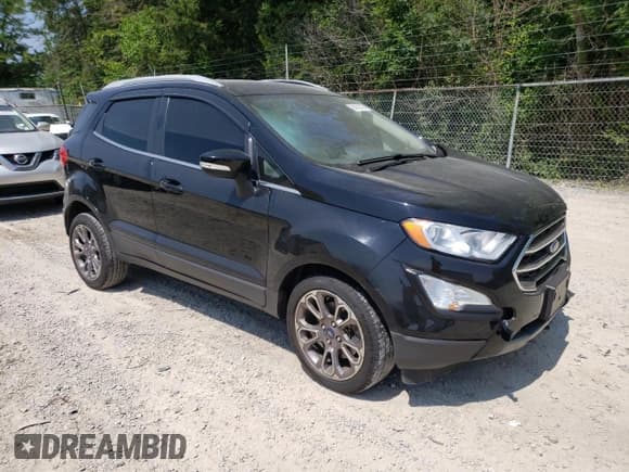 ✅ 2020 Ford EcoSport Titanium • VIN: MAJ3S2KE4LC361817 • Лот: 64833435. Опубликован ранее на Copart с пробегом 50 850 миль. Бесплатный доступ к архиву аукционных продаж из США и подробный отчёт об истории автомобиля на DreamBid. Изображение 4.