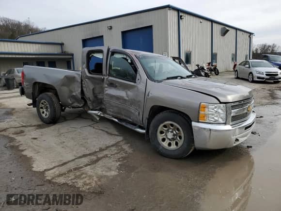 2012 Chevrolet Silverado 1500 LT with VIN 1GCRKSEA1CZ214204, listed as a Copart auction lot 46391225 with 151,378 mi miles and Salvage title. Bid and sale history available at DreamBid. Image 4.