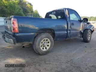 2006 Chevrolet Silverado 1500 Work Truck z VIN 3GCEC14X16G168406, wystawiony jako Copart lot #71826214 z przebiegiem Nie podano mil oraz Szkoda całkowita • Salvage title. Historia ofert i sprzedaży dostępna na DreamBid. Obrazek 3.